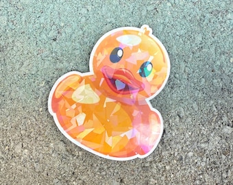 Jeep Ducking – Classic Yellow Rubber Duck Magnet | Die-Cut • Waterproof • UV Resistant | Add Quack-tastic Charm to Your Ride
