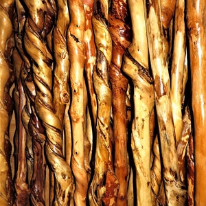 Vine Curled Walking Sticks (Etsy)