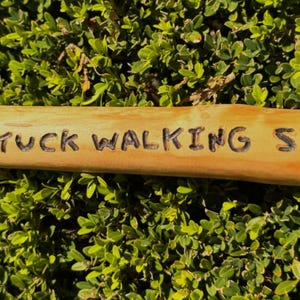 Have Your Initials Or Name Carved On Your Walking Stick