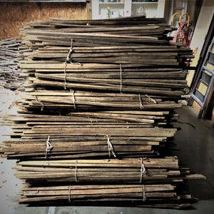 Rustic Tobacco Sticks, Vintage Tobacco Sticks, Farm Sticks