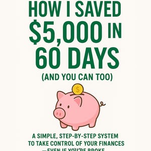 How I Saved 5000 USD In 60 Days