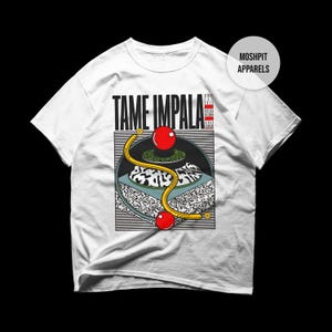 Tame Impala Unisex T-shirt - Currents Album Tee - Music