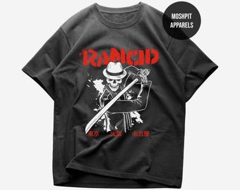 Vintage Rancid Merch T-shirt 2001 Double Side - Etsy