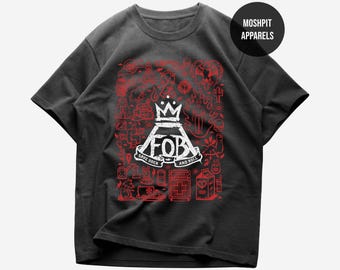 Fall Out Boy サイン入り Tシャツ Infinity on High FALL OUT BOY (フォール アウト ボーイ) INFINITI ON HIGH T