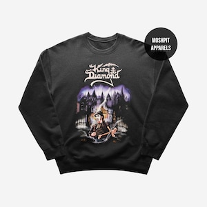 King Diamond Sweatshirt - Metal Music Hoodie - Abigail Album Hoodie - Spider Lilly - Them - King Diamond Merch - Unisex Rocker Clothing