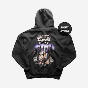 King Diamond Hoodie - Metal Music Hoodie - Abigail Album Hoodie - Spider Lilly - Them Album - King Diamond Merch - Unisex Rocker Clothing