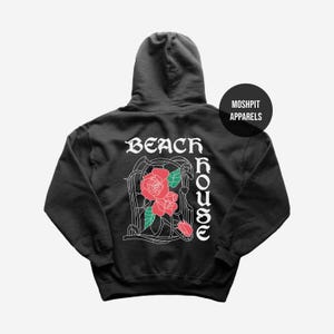 Beach House Hoodie - Pop Music Hoodie - Space Song - Depression Cherry - Beach House Merch - Unisex Rocker Clothing