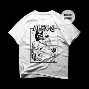 Alex G T-Shirt - Alternative Music Shirt - Alex G Album Shirt - Alex G Treehouse - Alex G Merch - Unisex Rocker Clothing