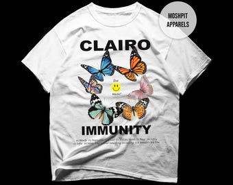 clairo immunity Tシャツ Clairo | Immunity (T-Shirt) - Hi-Fi Hits