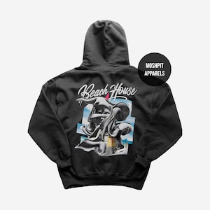 Beach House Hoodie - Pop Music Hoodie - Beach House Band - Depression Cherry - Beach House Merch - Unisex Rocker Clothing