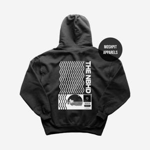 The Neighbourhood Hoodie - Rock Music Hoodie - The NBHD Hoodie - Wiped Out Album - The Neighbourhood Merch - Unisex Rocker Clothing
