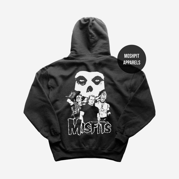 Misfits Hoodie Rock Music Hoodie Hybrid Moments Famous - Main Image