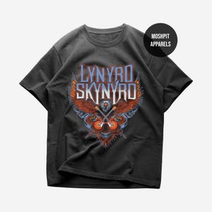 Lynyrd Skynyrd T-Shirt - Rock Music Shirt - Free Bird Shirt - Sweet Home Alabama - Lynyrd Skynyrd Merch - Unisex Rocker Clothing
