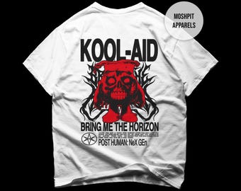 Bring Me The Horizon T-Shirt Metal Music Shirt Kool Aid Shirt BMTH  Shirt Bring Me The Horizon Merch Unisex Rocker Clothing
