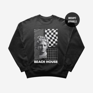 Beach House Sweatshirt - Pop Music Sweatshirt - Space Song - Bloom Album Sweatshirt - Beach House Merch - Unisex Rocker Clothing