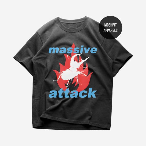 massive attack Tシャツ MASSIVE ATTACK T-SHIRT – PORTRATION