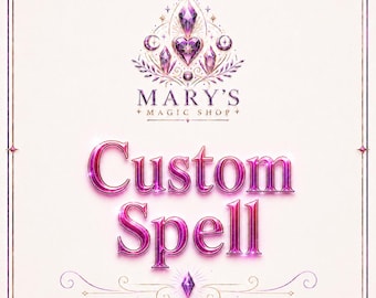 Hechizo personalizado / Hechizo de amor, Hechizo de dinero, Hechizo de obsesión, Hechizos de protección y limpieza, Ritual personalizado para manifestar deseos / MarysMagicShop