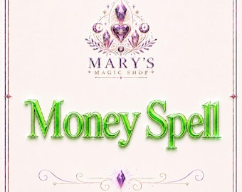 Money Spell | Good Luck & Prosperity Ritual, Abundance Manifestation, Wealth Attraction Energy Magic | MarysMagicShop