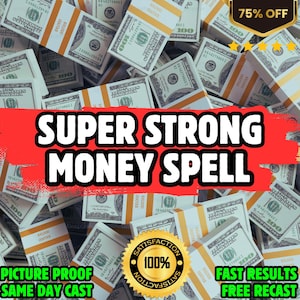 Money Spell | Money Ritual | Money Magic | Make Money Fast Results | Wealth Spell | Abundance Spell | Prosperity Spell | Manifest Money