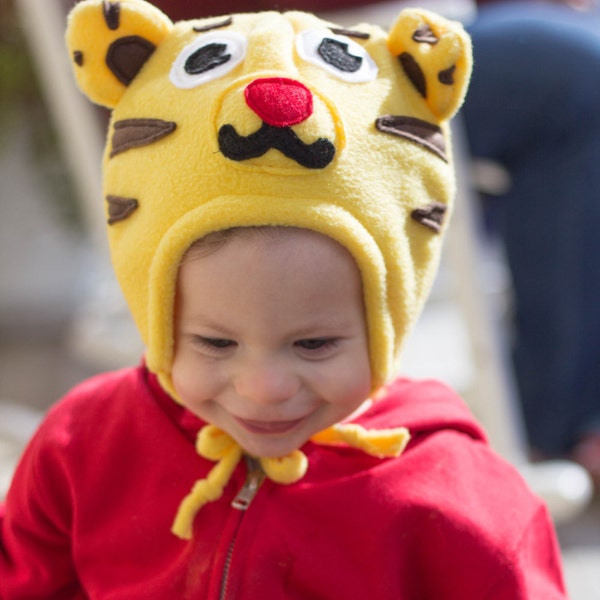 Fleece - Daniel Tiger Hat - Beanie - Winter Gear