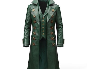 ロングパイレーツトレンチコート ルネッサンス中世風ジャケット