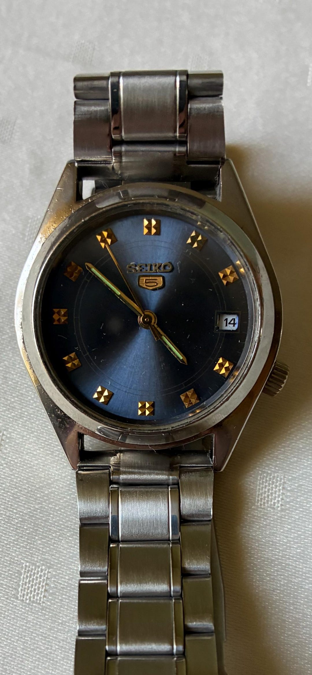 SEIKO 5 CRYSTAL 25 Jewels Water Resist Mechanical - Etsy