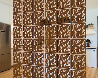 Kamerverdeler, decoratief hangend scherm, modulaire wandpanelen voor privacy