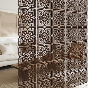 Panels for Room Divider, Modular Wall Wooden Panels, Privacy Screens for Bedroom or Living Room, Suspended Room Divider, Interior Partition