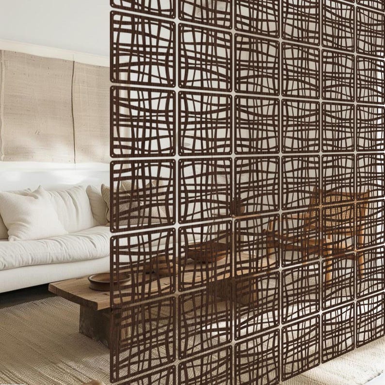 Indoor Privacy Walls, Wooden Room Divider, Modular Wall Panels ...