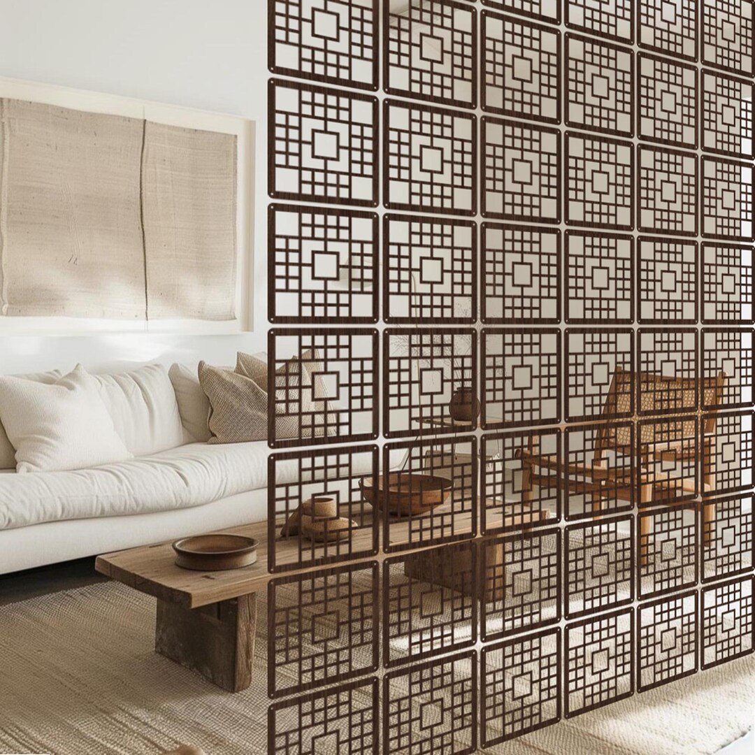 Goick Screen Modular Room Divider Screen, Modular Wall Panels, Hanging Room Separator ...