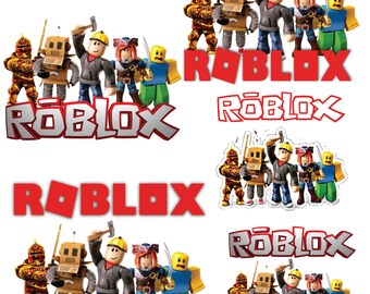 Roblox Inspired PNG Bundle | Gaming Avatar Clipart (Digital Download)