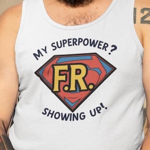 Pop Culture Tank Top, Motivational Superpower Tank Top, Comic Con Super Hero Tank Top for Gift