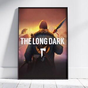 The Long Dark Poster | Survival Game Wall Art | Unframed Canvas Print | Game Gift Poster