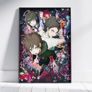Affiche Danganronpa | Décoration murale Shirokuma | Impression sur toile sans cadre | Poster cadeau de jeu