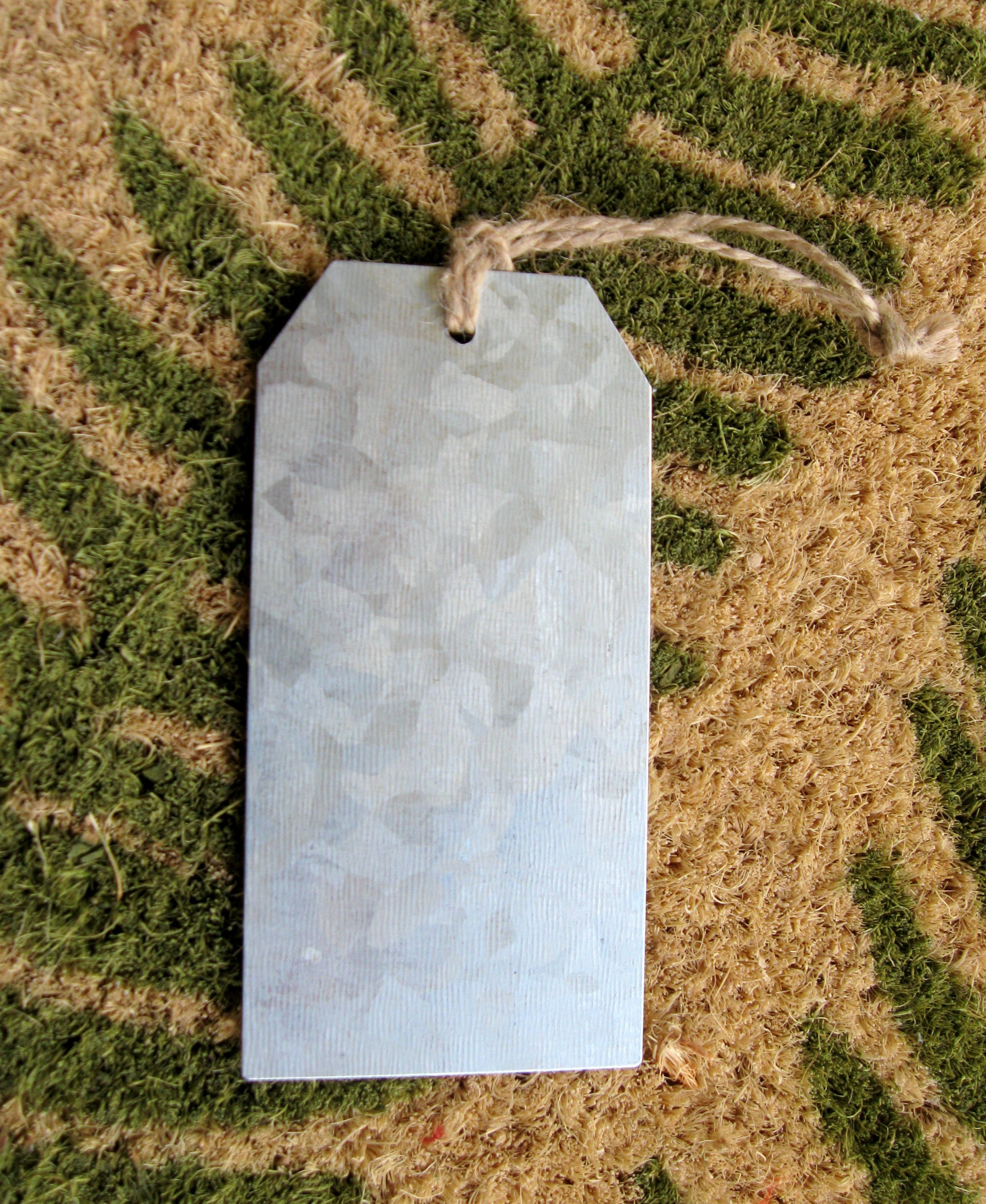 Galvanized metal tags wedding tags rustic tags metal tags Etsy