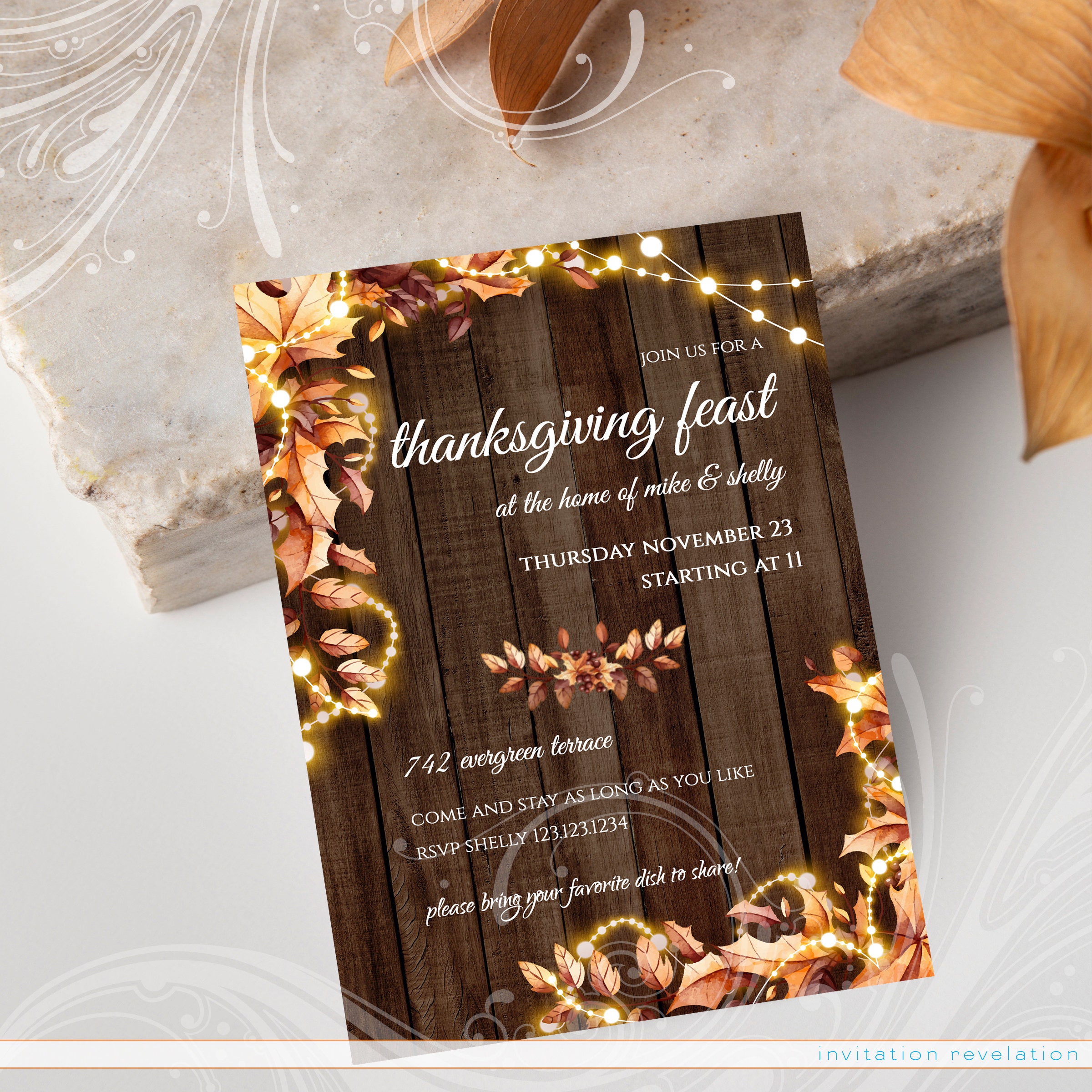 Fall Country Invite, Garden Invite, Autumn Harvest Invite, Thanksgiving Invite, Fall Party, Friendsgiving Invite, Country Chic Invite