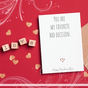 Anti-Valentijnsdag, unieke Valentijnsdag, grappige kaarten, volwassen Valentijn, break-up kaart, Valentijn voor vriend, sarcastische kaart, eenvoudige Valentijnsdag