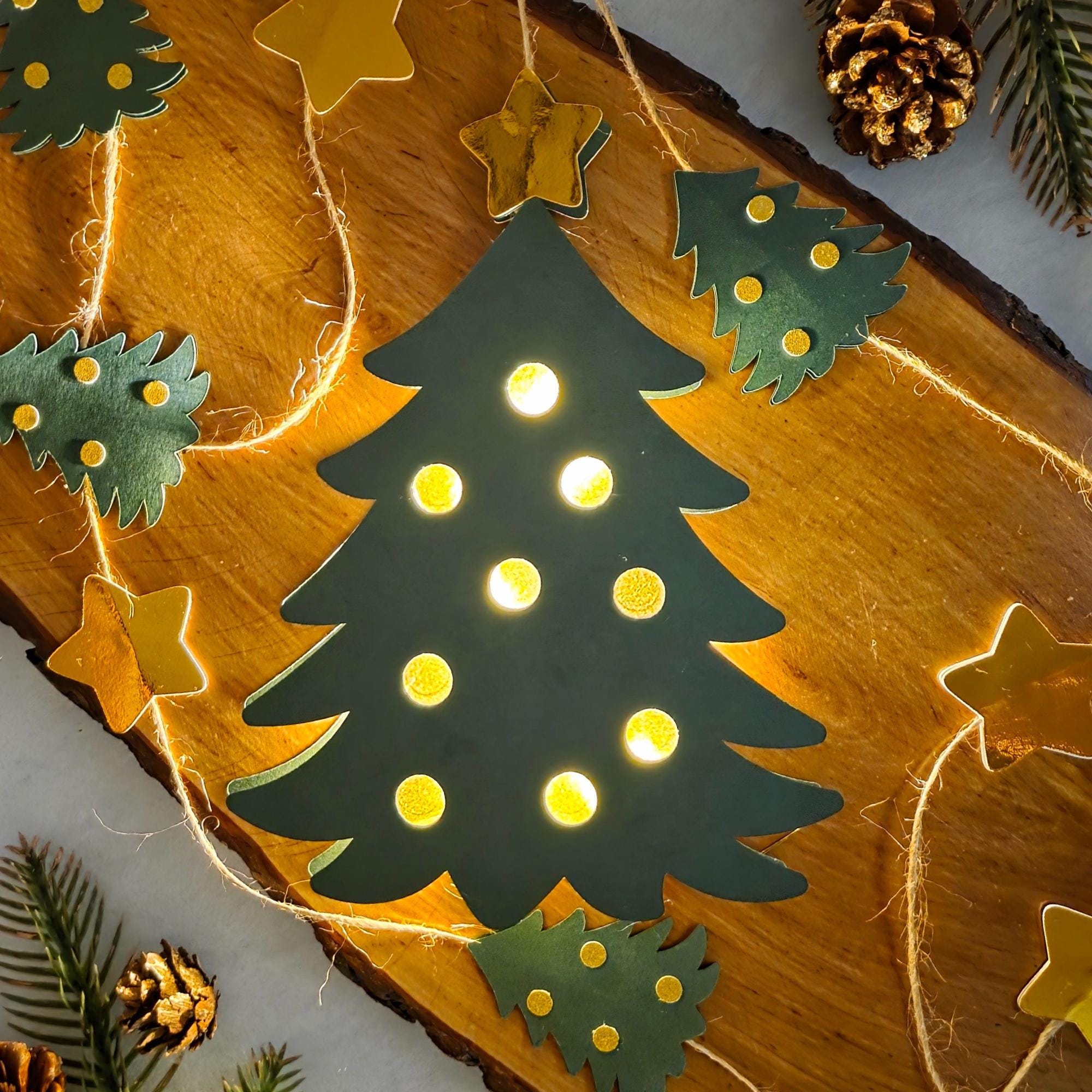 Weihnachtsdeko fenster beleuchtet