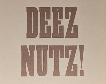 ChatGPT DEEZ NUTZ!
