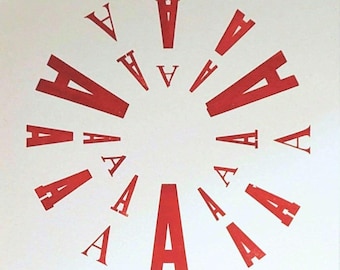 A is for... - ACLU fundraising poster to fight healthcare discrimination