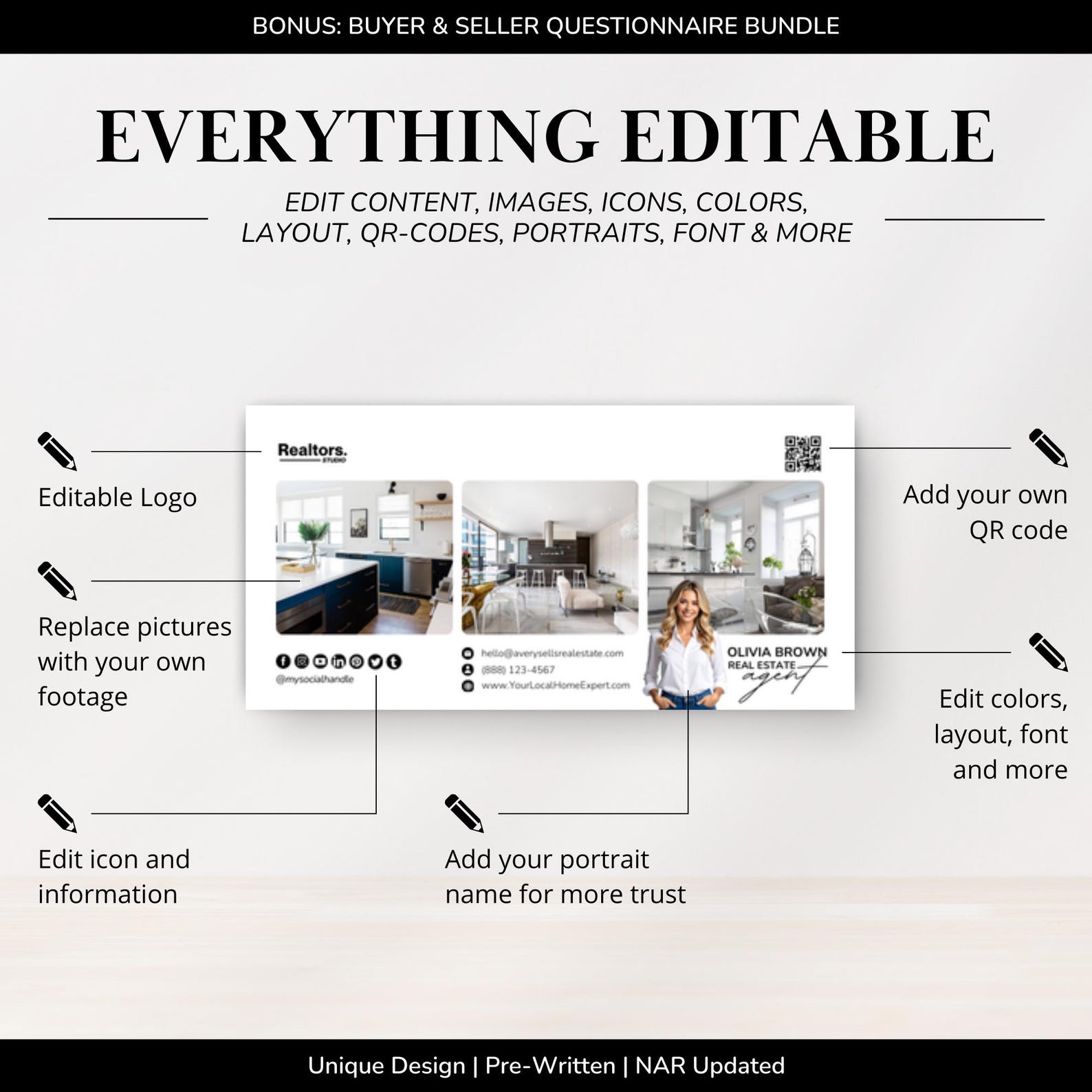 Real Estate Email Signature Templates for Realtors, Realtor Email ...
