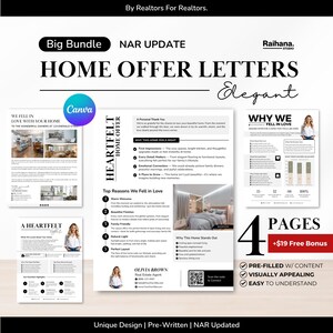 Carta de oferta de vivienda, Carta de oferta de comprador, Carta de oferta inmobiliaria, Plantilla de oferta de agente inmobiliario, Carta de oferta de Canva, Carta de comprador editable