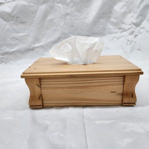 Handmade, wooden, Kleenex box cover, reclaimed wood, tissue box cover