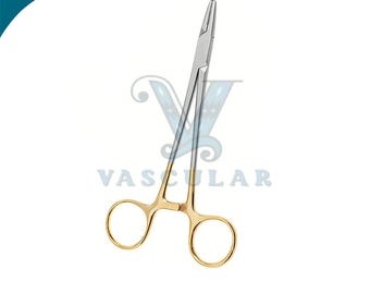 Mayo-Hegar Needle Holder – Left-Handed Surgical Tool, TC Tungsten Carbide, Straight, Non-Sterile