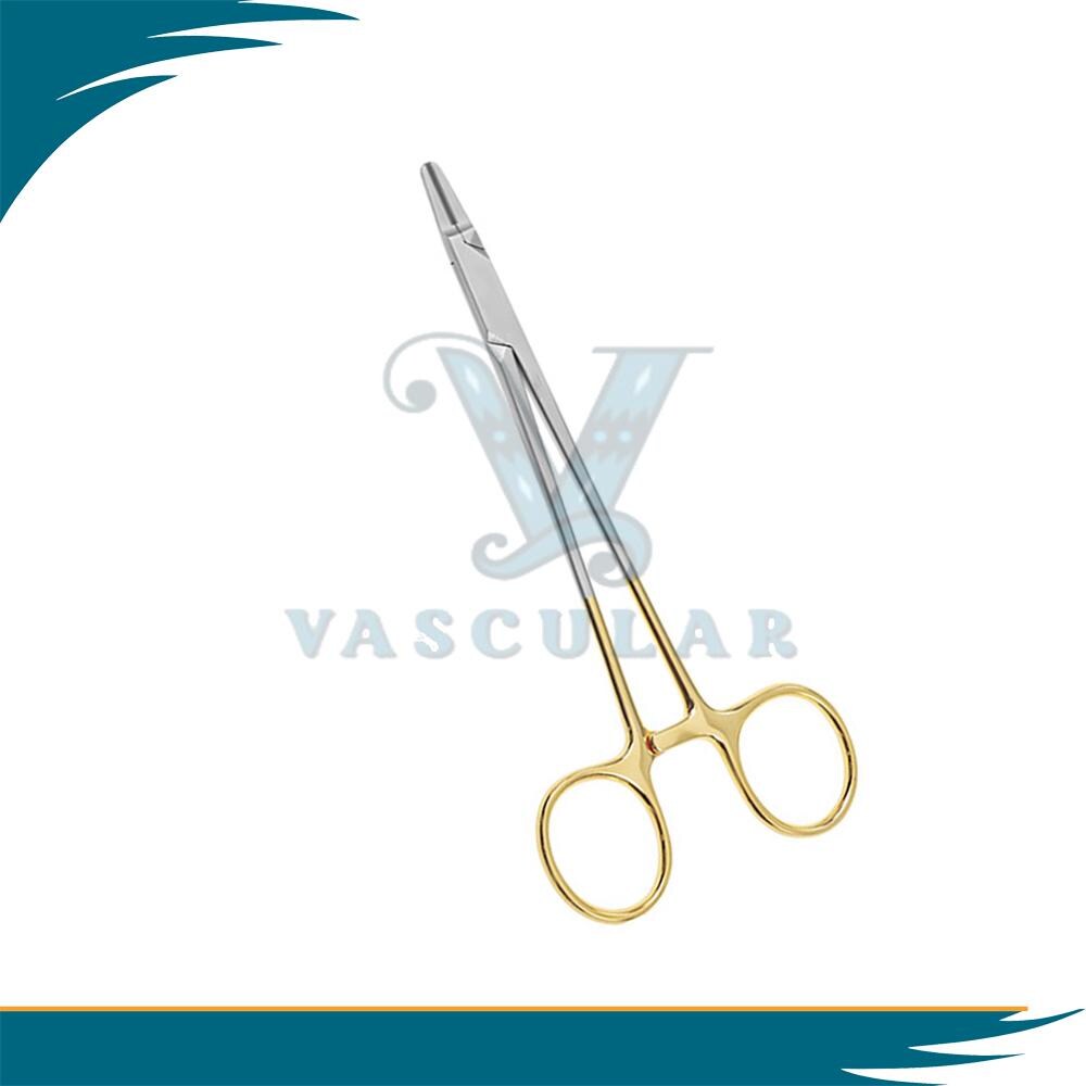 Micro Ryder Needle Holder – TC Tungsten Carbide Tips, Reusable Stainless Steel Surgical Tool