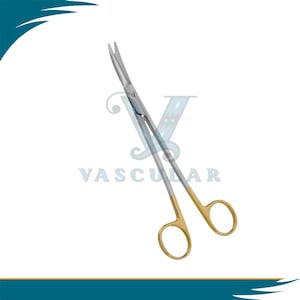 Freeman Surgical Scissors – Face Lift Tool with Curved Stainless Steel Blades