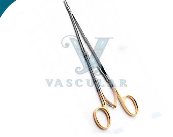 Diethrich Needle Holder – Finger Ring Style Surgical Tool, TC Tungsten Carbide Inserts, Reusable