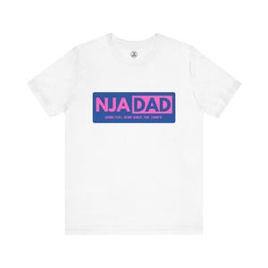 NJA DAD - Pink - Full Send Since 1900&#39;s Ninja Tee