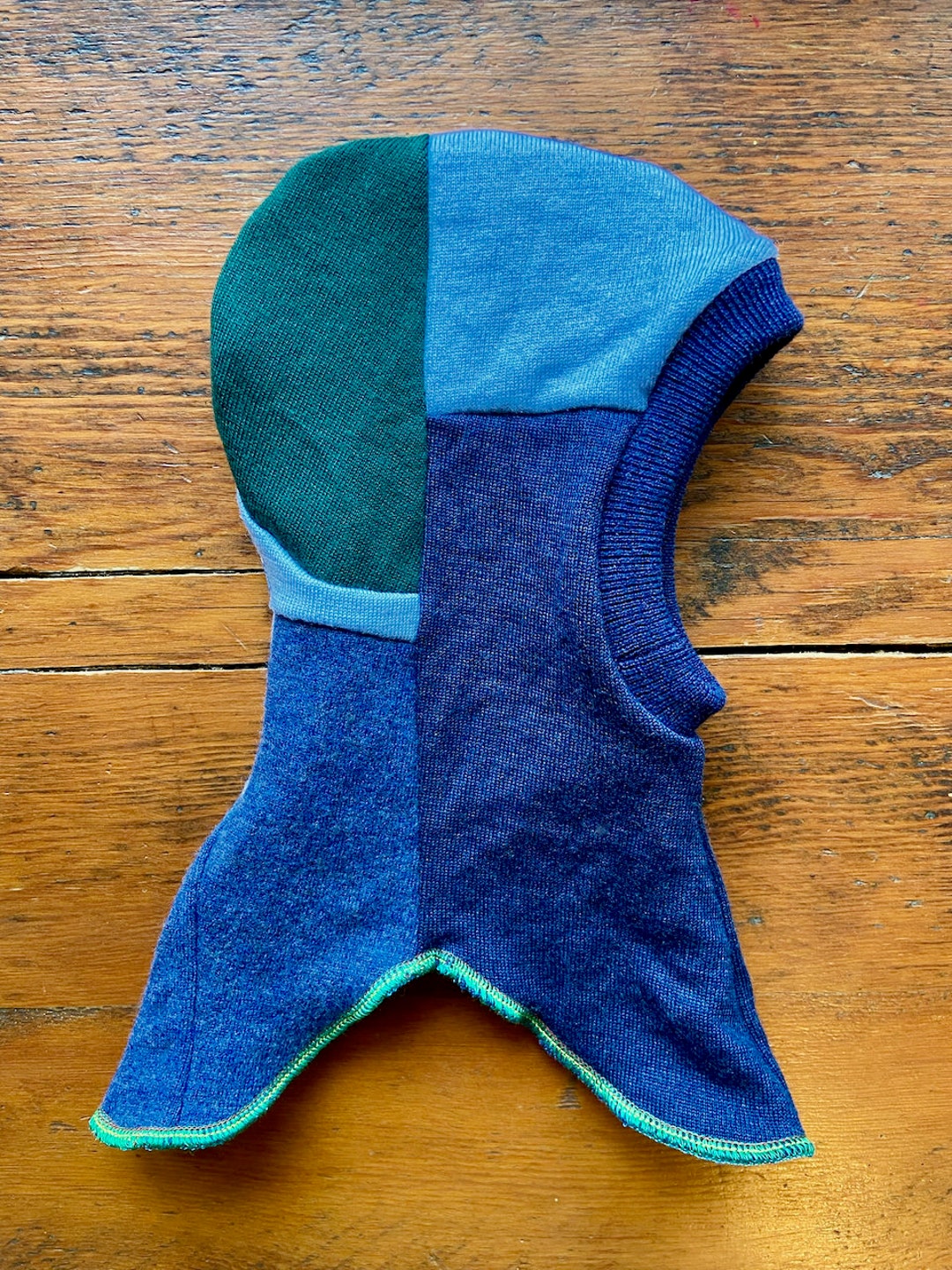 13 Year / Super Warm Recycled Balaclava / Reversible Cashmere and