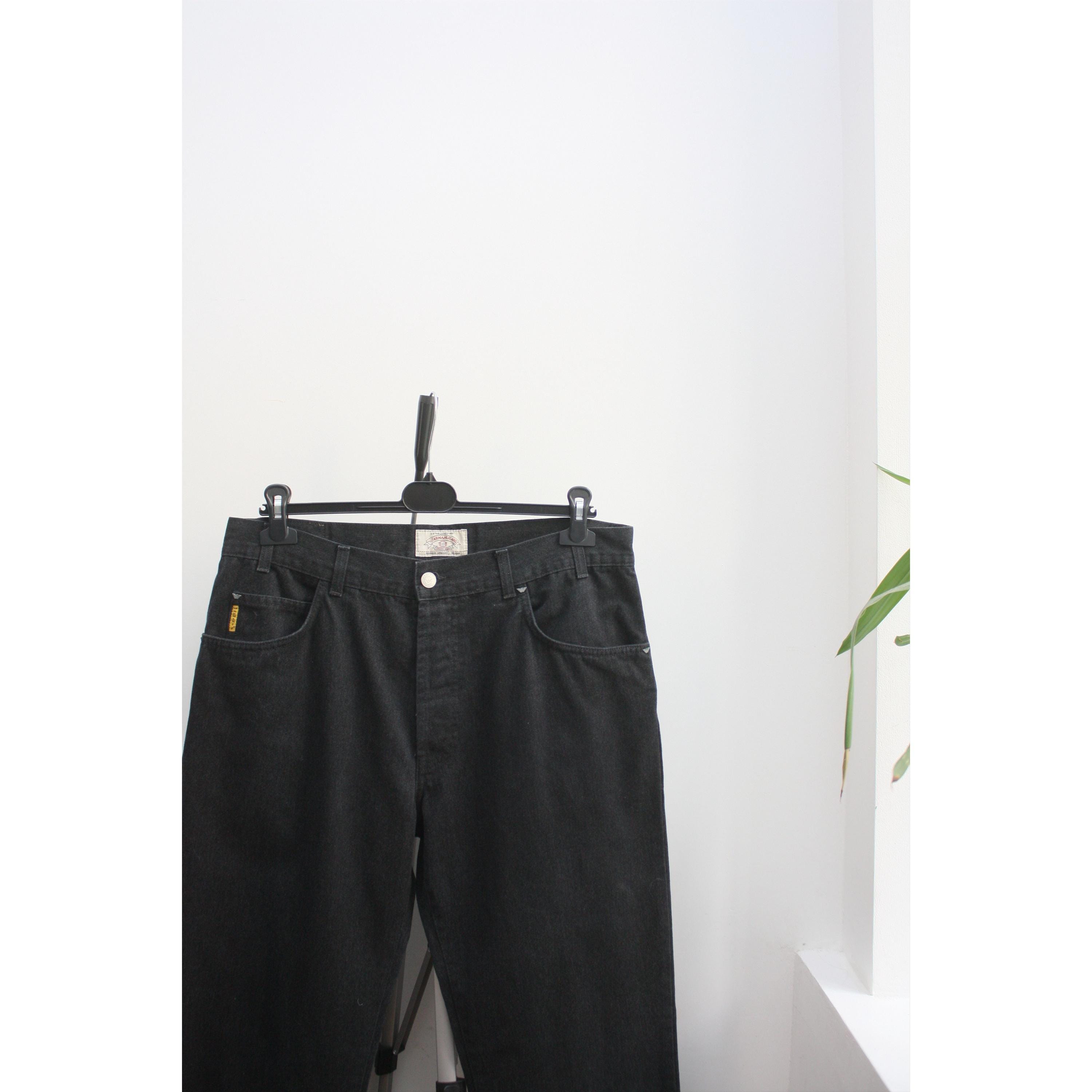 【90s】EMPORIO ARMANI Side pocket Slacks Vintage Emporio Armani Trousers Mens 40 90s Military Pant